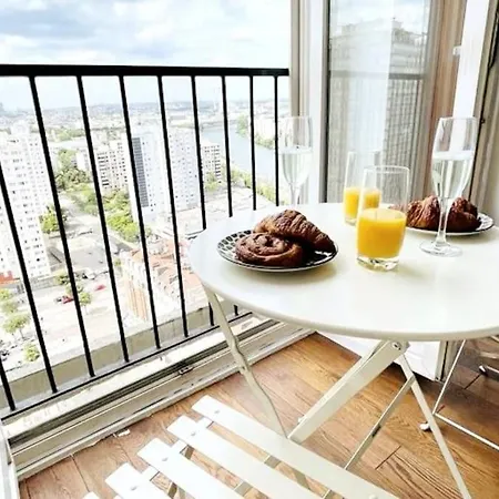 Apartamento Ciel De Paris : Vue Tour Eiffel Choisy-le-Roi