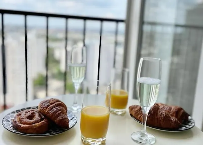 Ciel De Paris : Vue Tour Eiffel Апартаменты